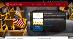 Desktop Screenshot of indianahouserepublicans.com